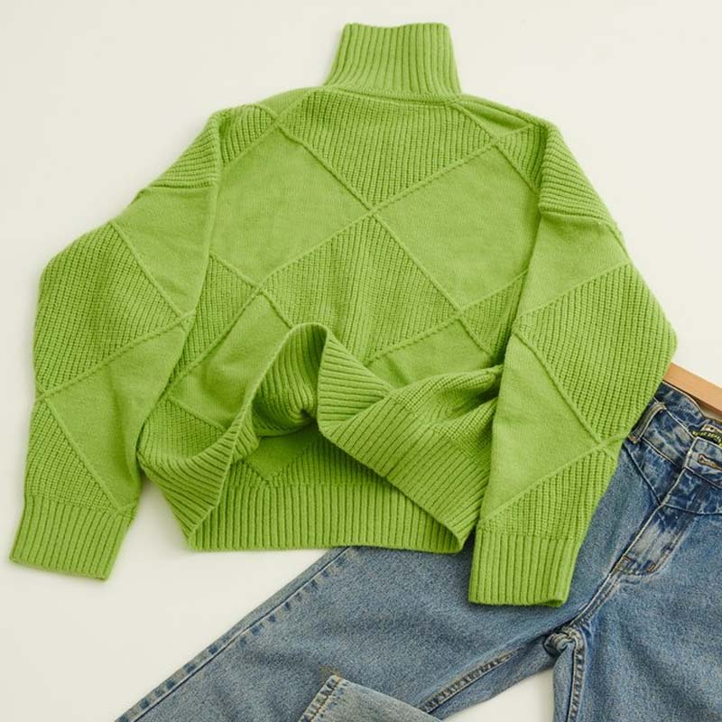 Diamond Knit Sweater