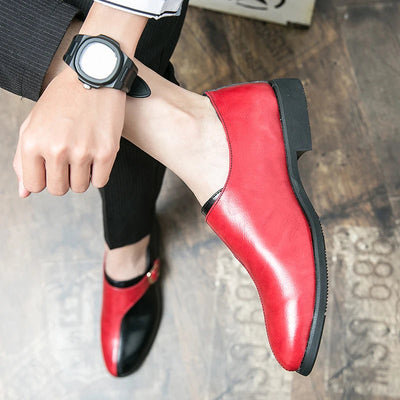 Genuine Leather Monk Shoes