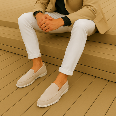 Elegant Suede Slip-On Loafers