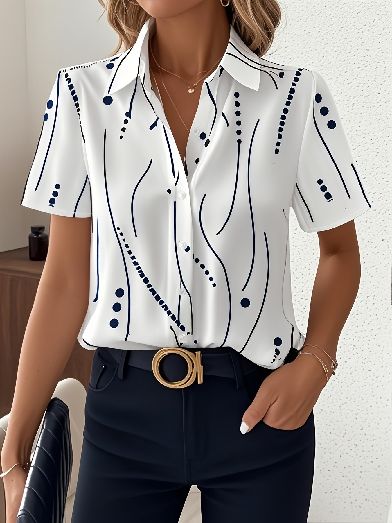 Women’s Striped Polka