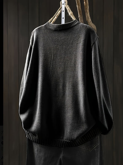 Elena™ | Vintage Button Knit Cardigan