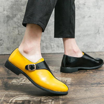 Genuine Leather Monk Shoes