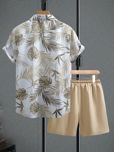 Short Sleeve Shirt and Shorts Set