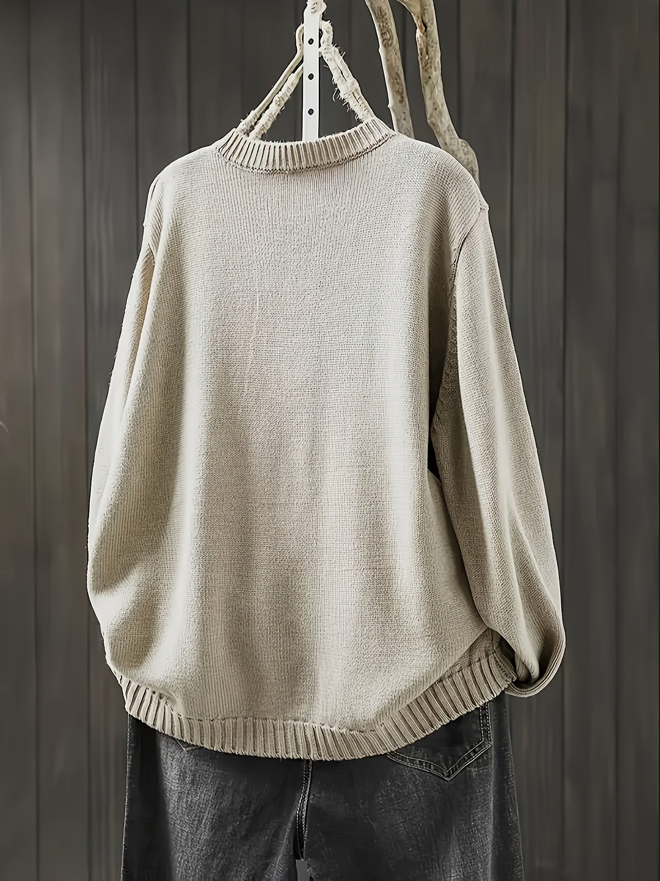 Elena™ | Vintage Button Knit Cardigan