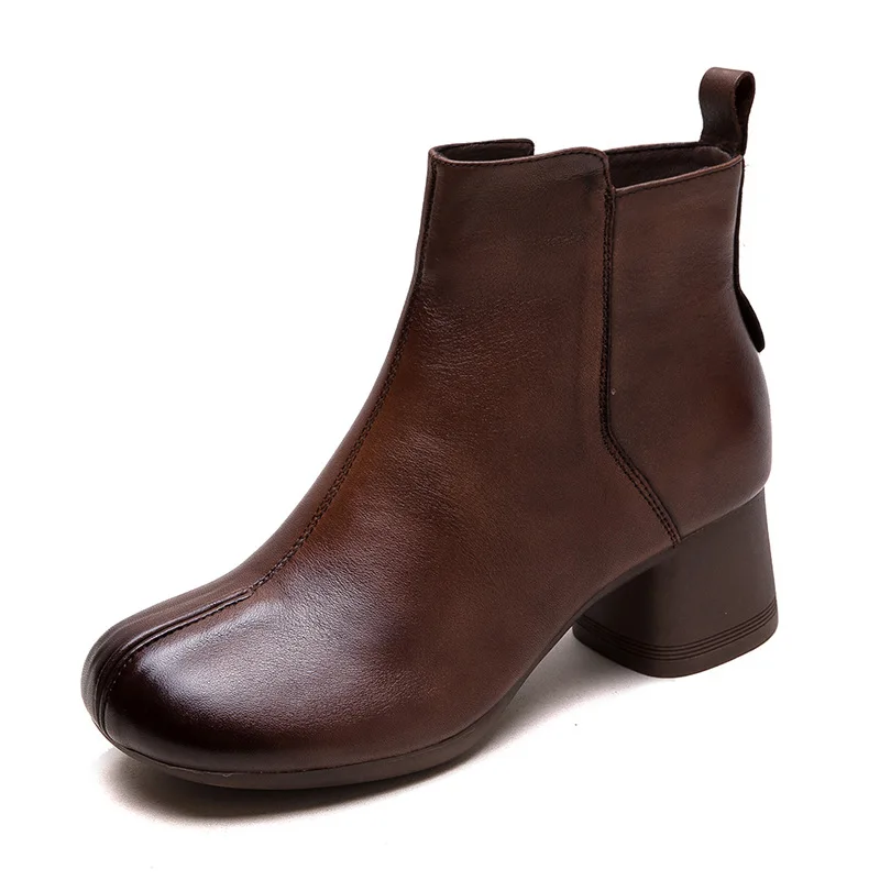 Knockout Luxe Leather Boots