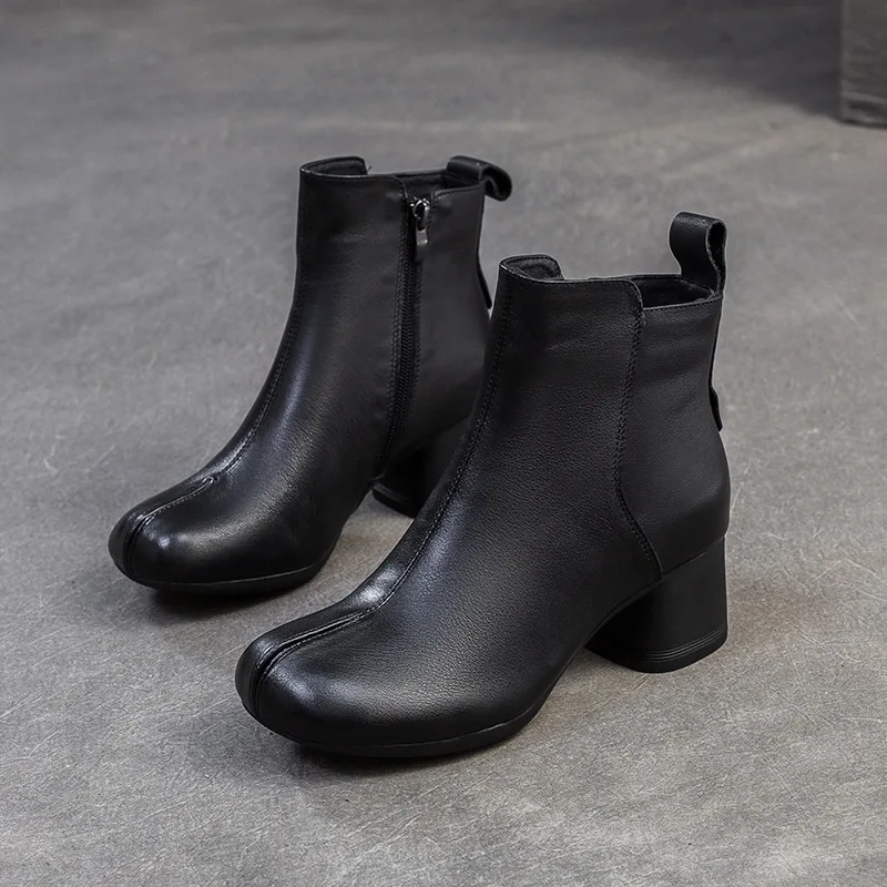 Knockout Luxe Leather Boots