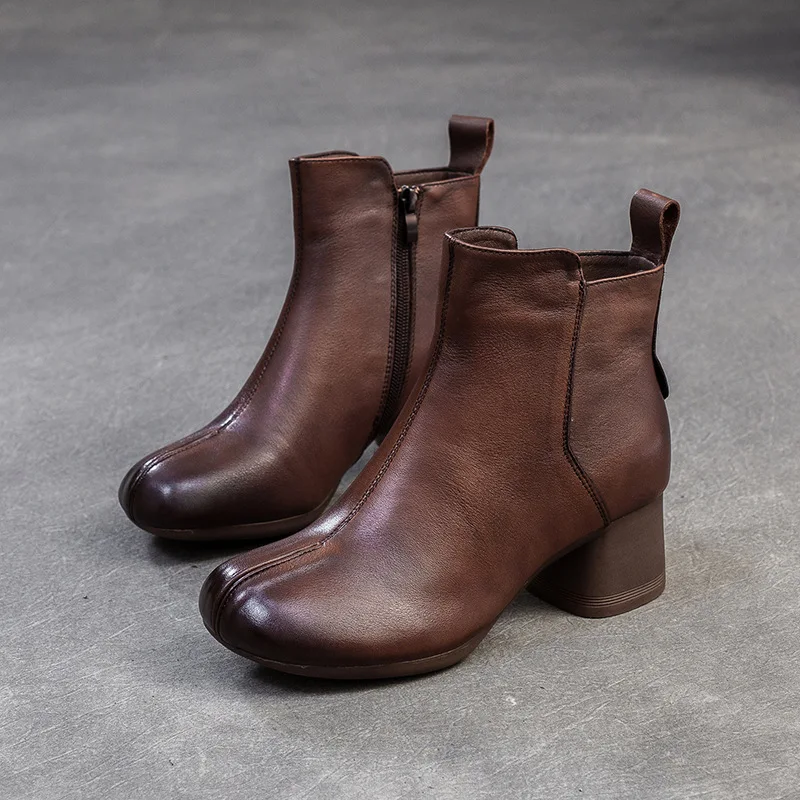 Knockout Luxe Leather Boots