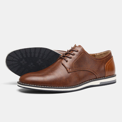 Alden Premium Leather Lace-Up Shoes