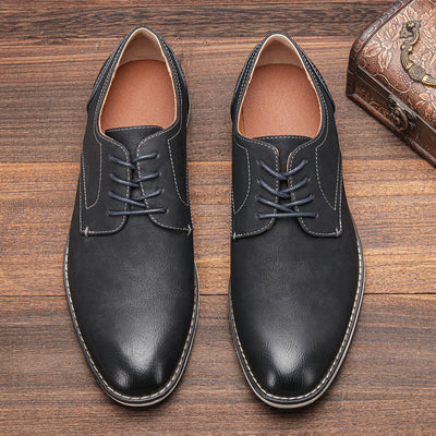 Alden Premium Leather Lace-Up Shoes