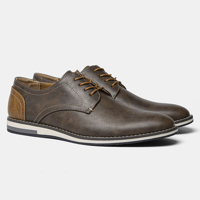 Alden Premium Leather Lace-Up Shoes