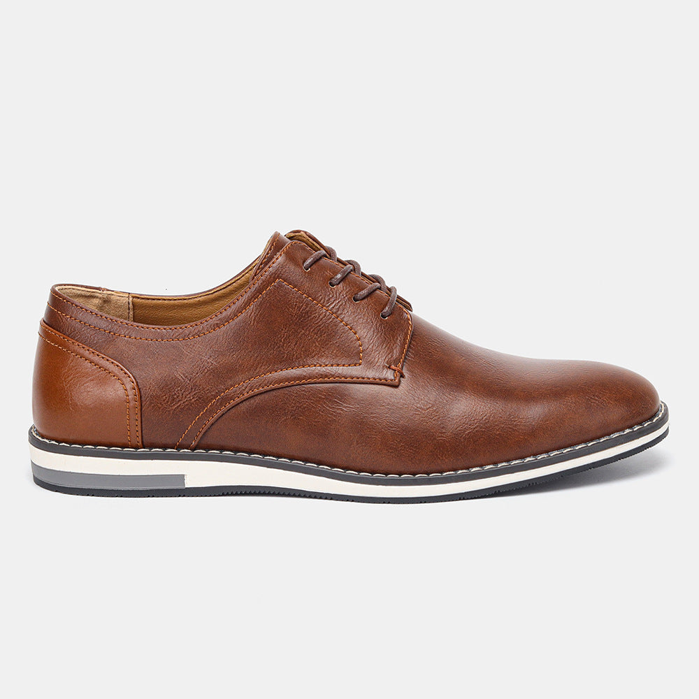 Alden Premium Leather Lace-Up Shoes