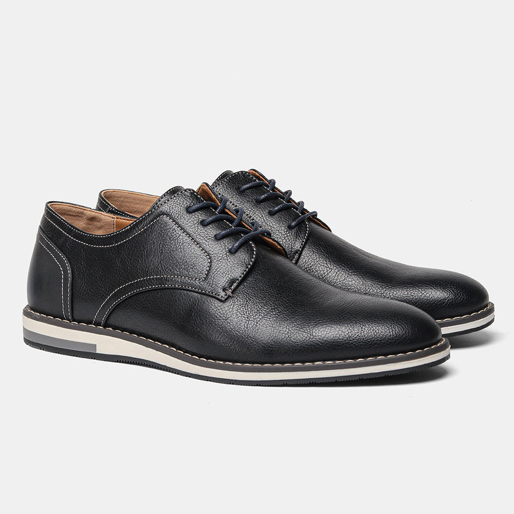 Alden Premium Leather Lace-Up Shoes