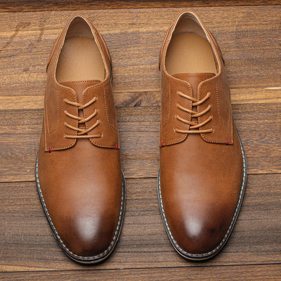 Alden Premium Leather Lace-Up Shoes