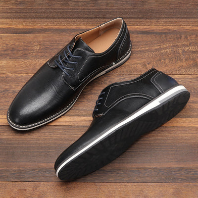 Alden Premium Leather Lace-Up Shoes