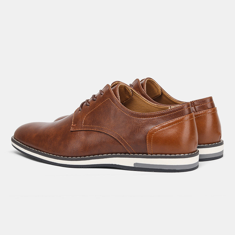 Alden Premium Leather Lace-Up Shoes