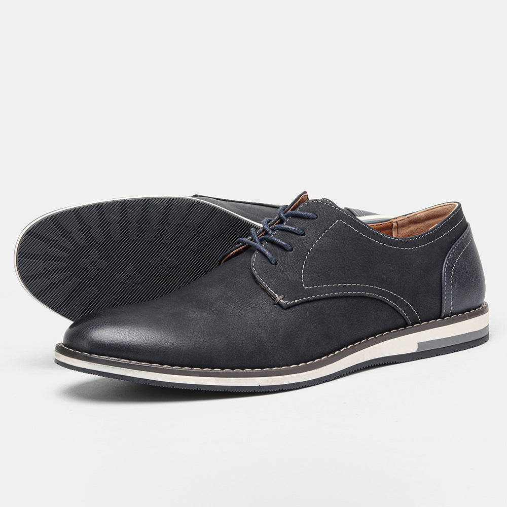 Alden Premium Leather Lace-Up Shoes