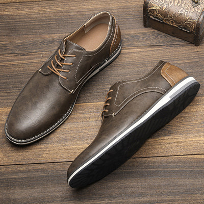 Alden Premium Leather Lace-Up Shoes
