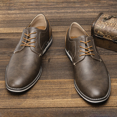 Alden Premium Leather Lace-Up Shoes
