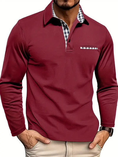Grant Classic Long-Sleeve Polo