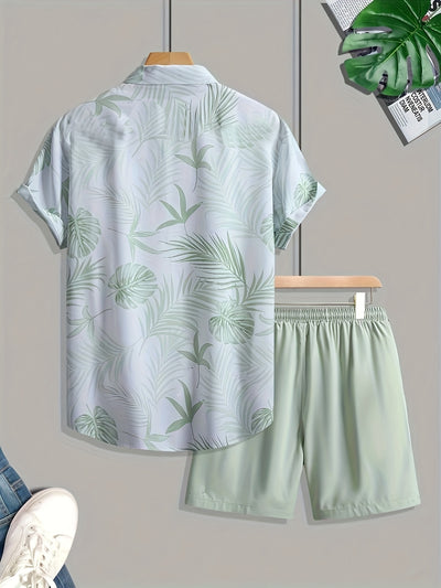 Short Sleeve Shirt and Shorts Set