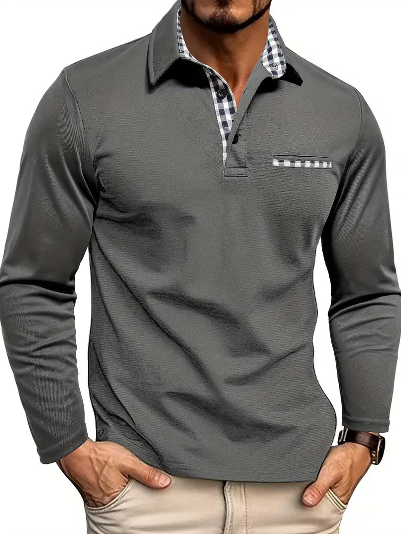 Grant Classic Long-Sleeve Polo