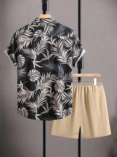 Short Sleeve Shirt and Shorts Set