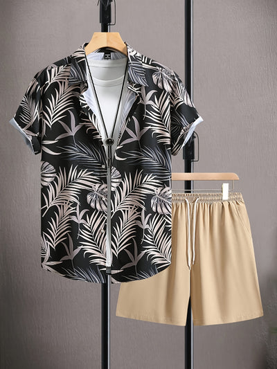 Short Sleeve Shirt and Shorts Set