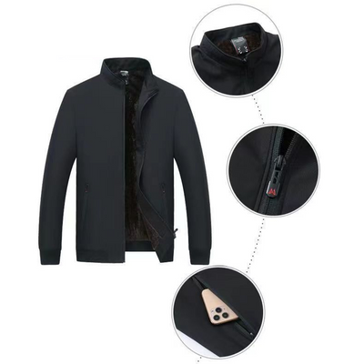 Arden™ | Thermal Fleece-Lined Windproof Men’s Jacket